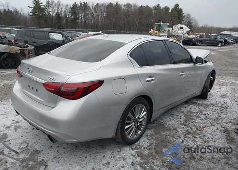 2018 Infiniti Q50 3.0T Luxe from USA, damaged, VIN JN1EV7AR7JM430635